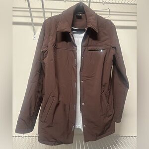 Nike Sphere Thermal Zip Athletic Fitted Jacket with Pockets